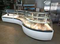 Vitrine expositor de pastelaria refrigerada