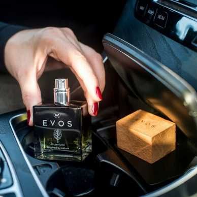 K2 EVOS GAIA Zapach zawieszka + Perfumy damskie do samochodu