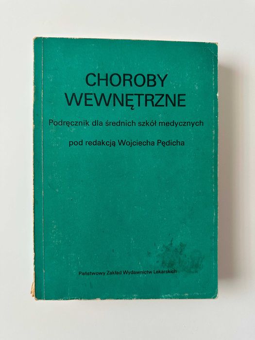 Choroby wewnętrzne - Wojciech Pędich - podręcznik