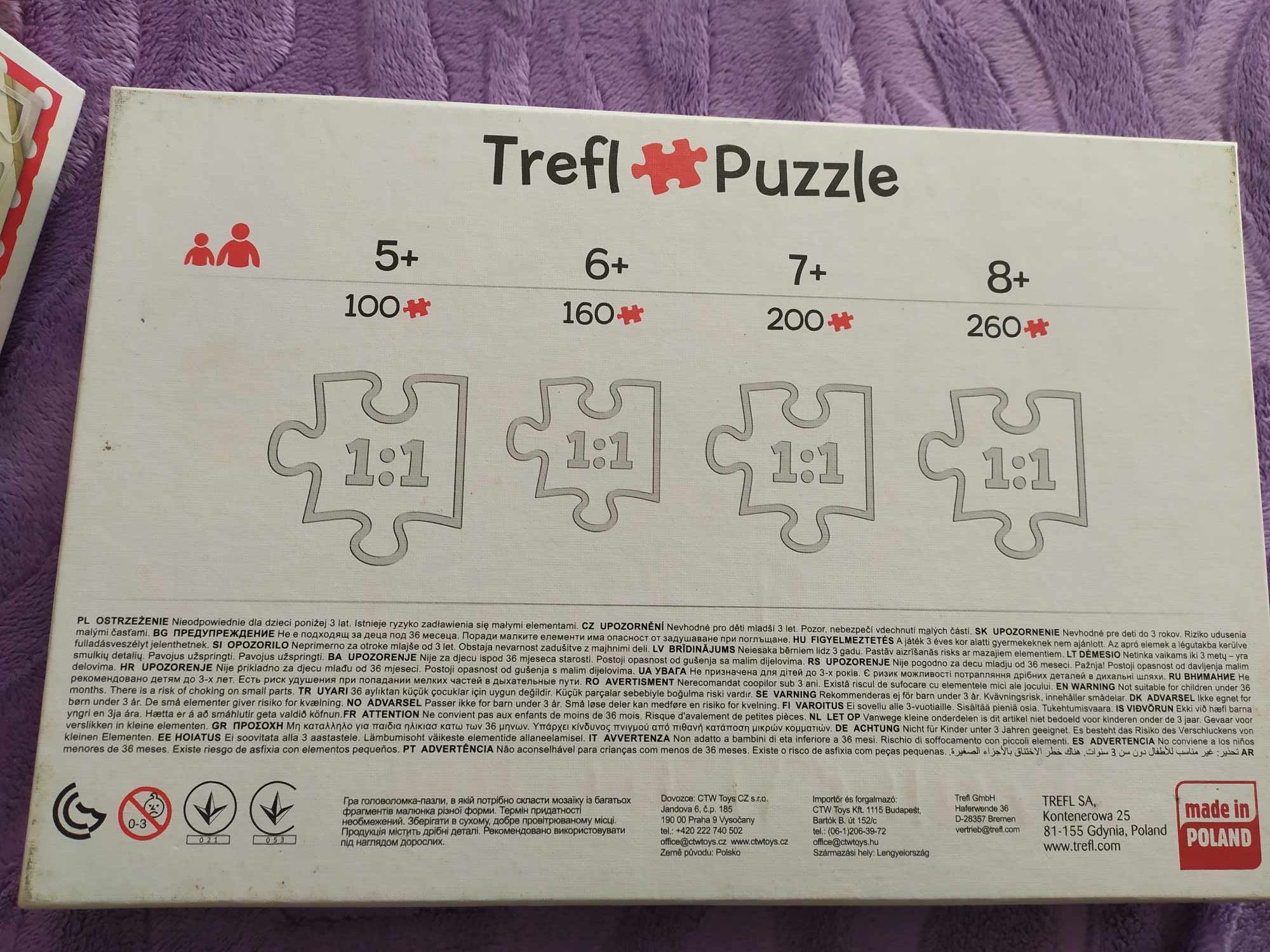 Puzzle Trefl Mini Mouse 160 elementów 5+