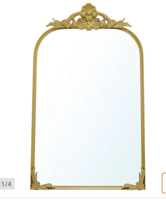 Lustro złote IKEA 63*90 stan idealny