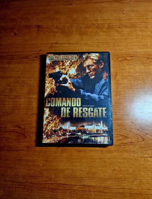 COMANDO DE RESGATE (Dolph Lundgren) Um Rocker de Armas... NOVO/SELADO
