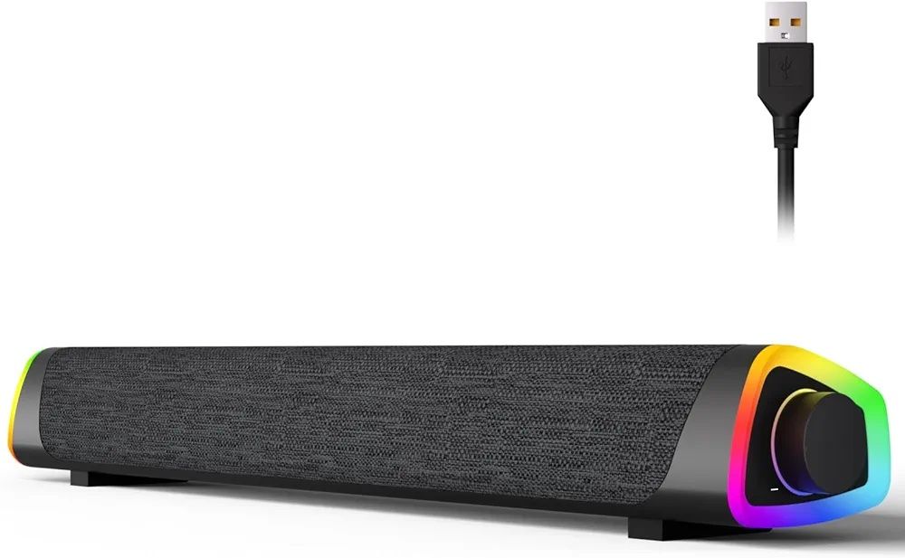 Przenośny głośnik bluetooth, PC, laptop 2x5W  USB
