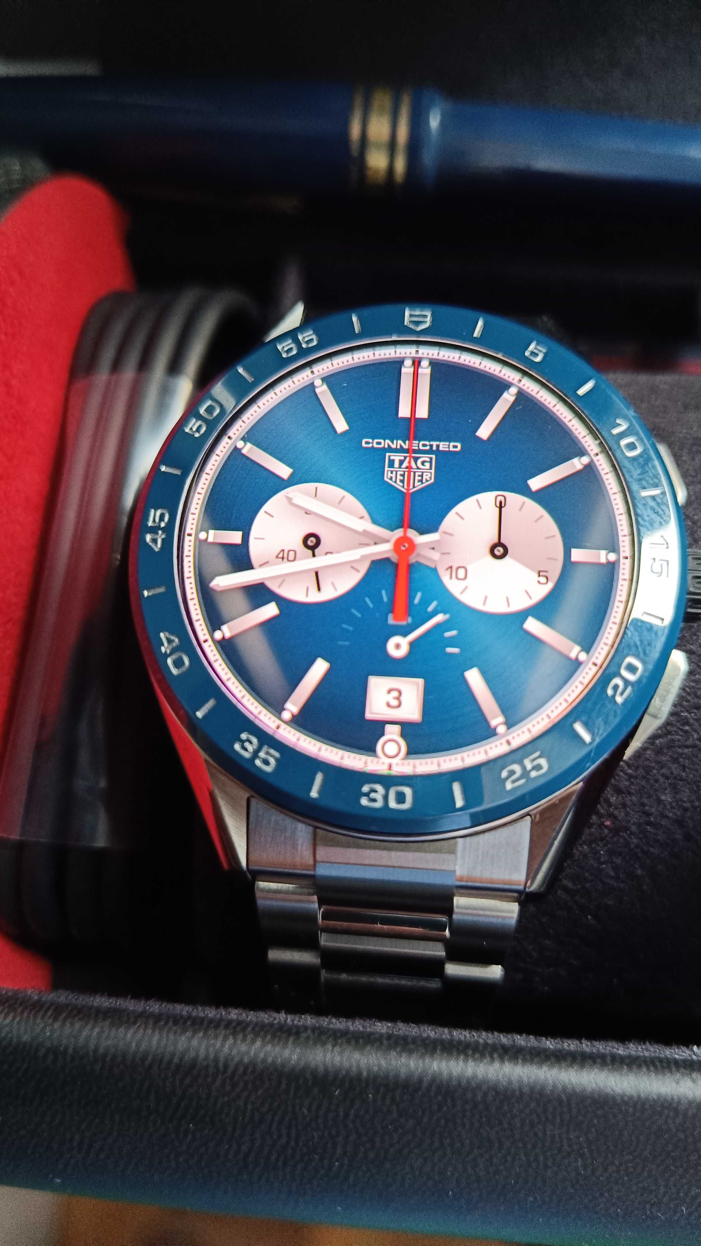 NOWY Zegarek Tag Heuer Connected Bransoleta E3 SBG8A11 Gwarancja