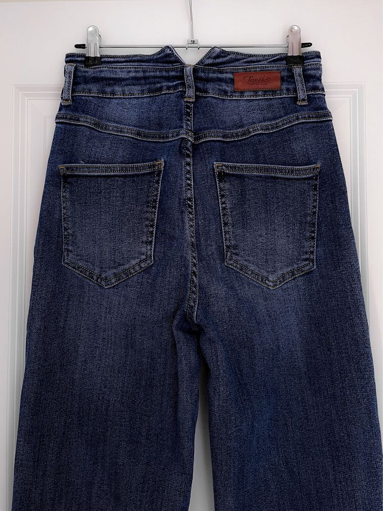 Dżinsy wysoki stan mom jeans goth unif archive y2k avant garde TOXIK3