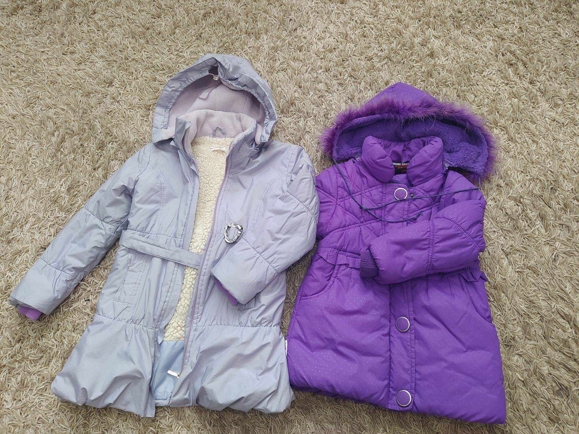 Курточки зимові  для дівчинки