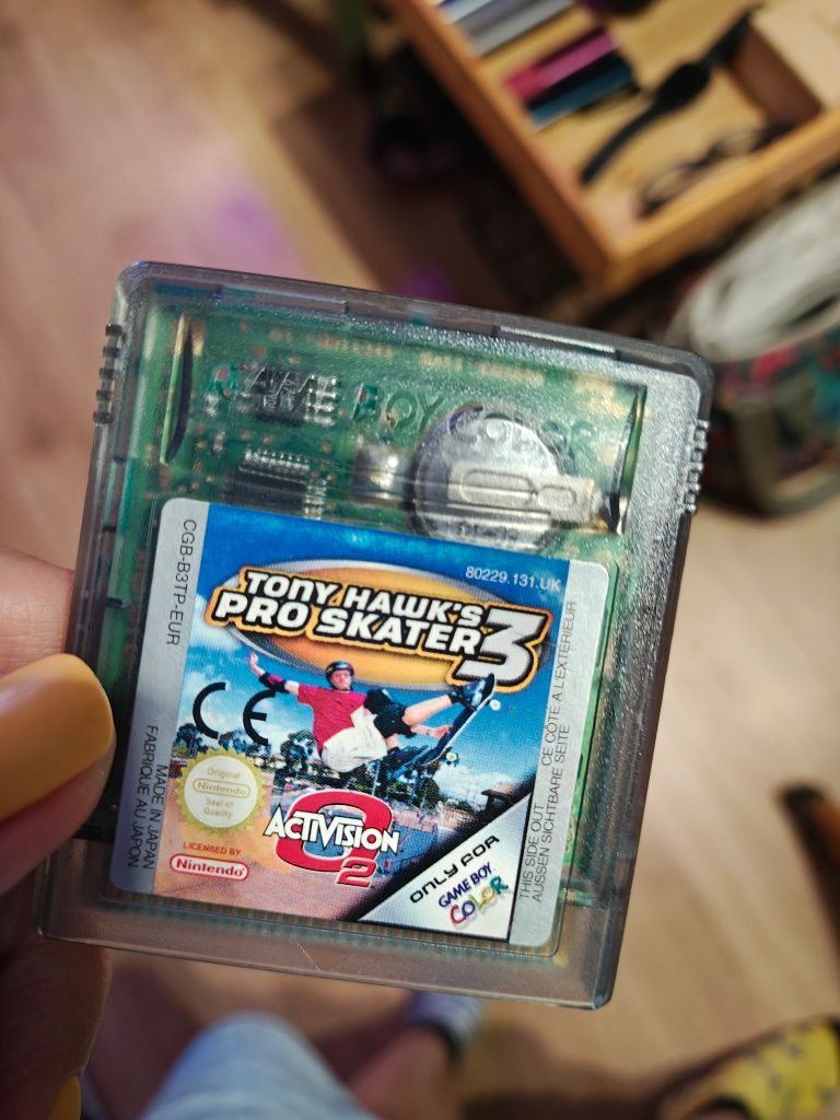 Gra game boy gameboy color mat hoffman's pro bmx
