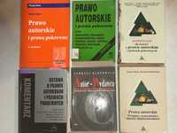 PRAWO AUTORSKIE - 6 pozycji książkowych
