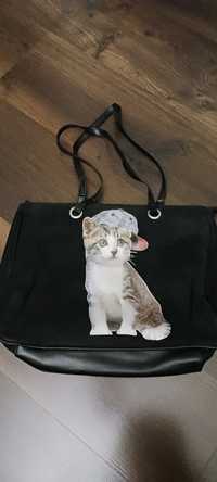 torebka z motywem kota dla dziewczynki