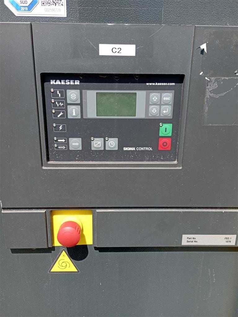 SPRAWNA!!! Sprężarka śrubowa Kaeser FSD571 315kW 57,20m3/min S013827