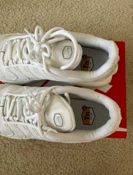 buty EspadryleNikeAirMaxPlusWhiteEspadryle R.37.5