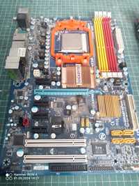 Płyty główne (2) Gigabyte ga-ma770-s3 + procesory AMD phenim + karta g