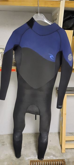 Fato RIP CURL de mergulho com fecho de correr atrás 3/2