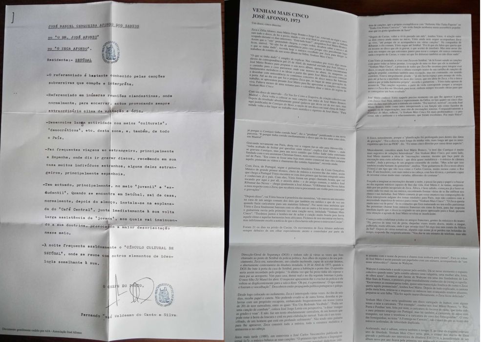 José Afonso	- - - - -		Venham Mais Cinco	- - - - -	CD