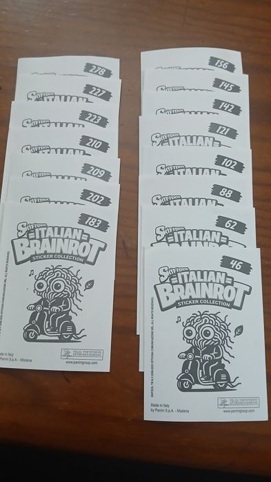 Cromos Italian Brainrot