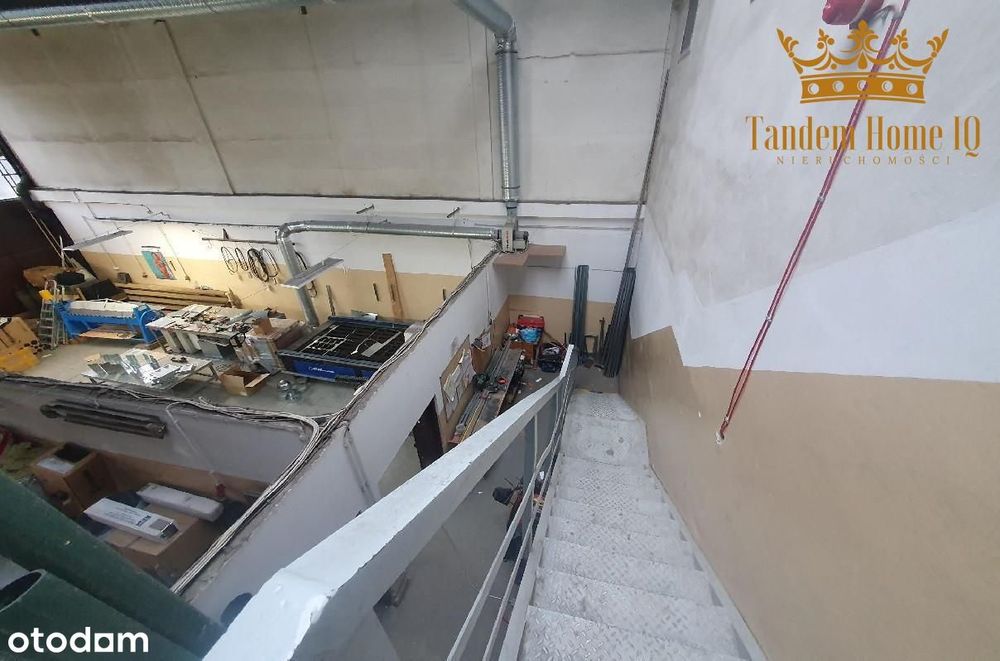 175m, plus socjal, hala, magazyn, Bielany