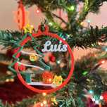 Ornamentos de Natal personalisados (3D)