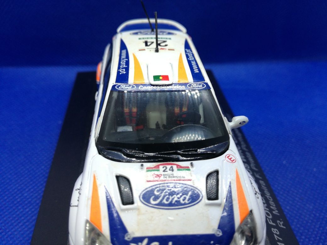 Miniatura 1/43 Ford Focus WRC Rui Madeira R. Portugal 2001