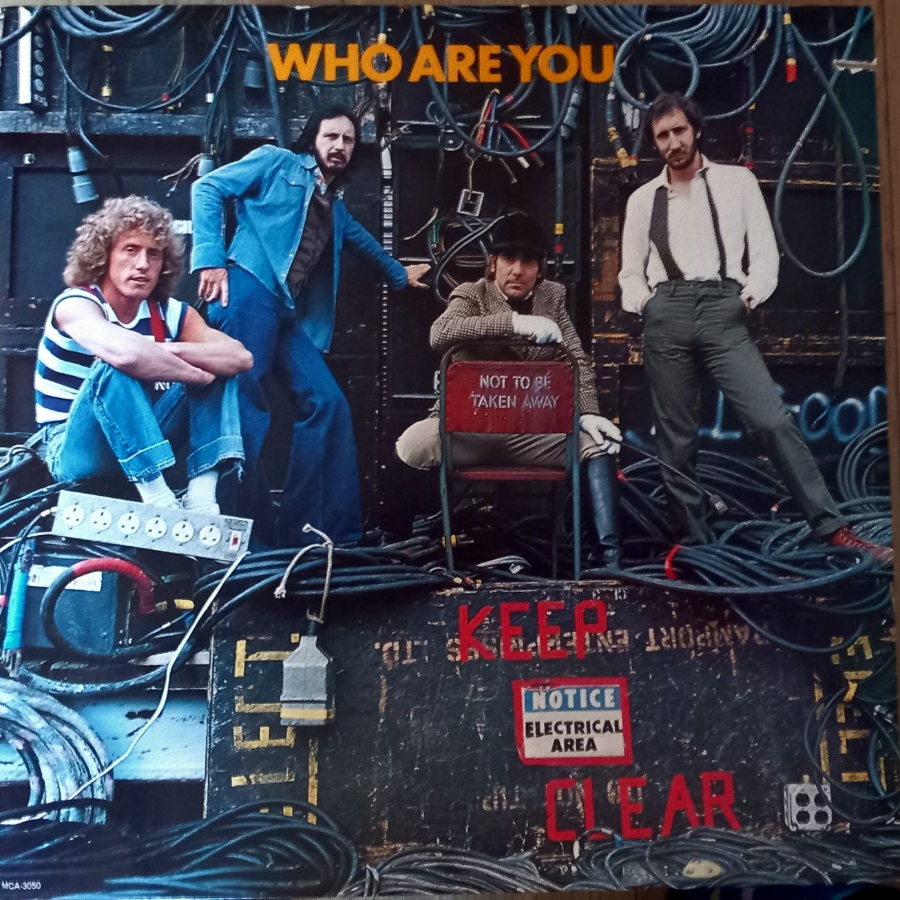 The Who Who Are You LP Winyl Album Stereo 1US Press 1978 EX