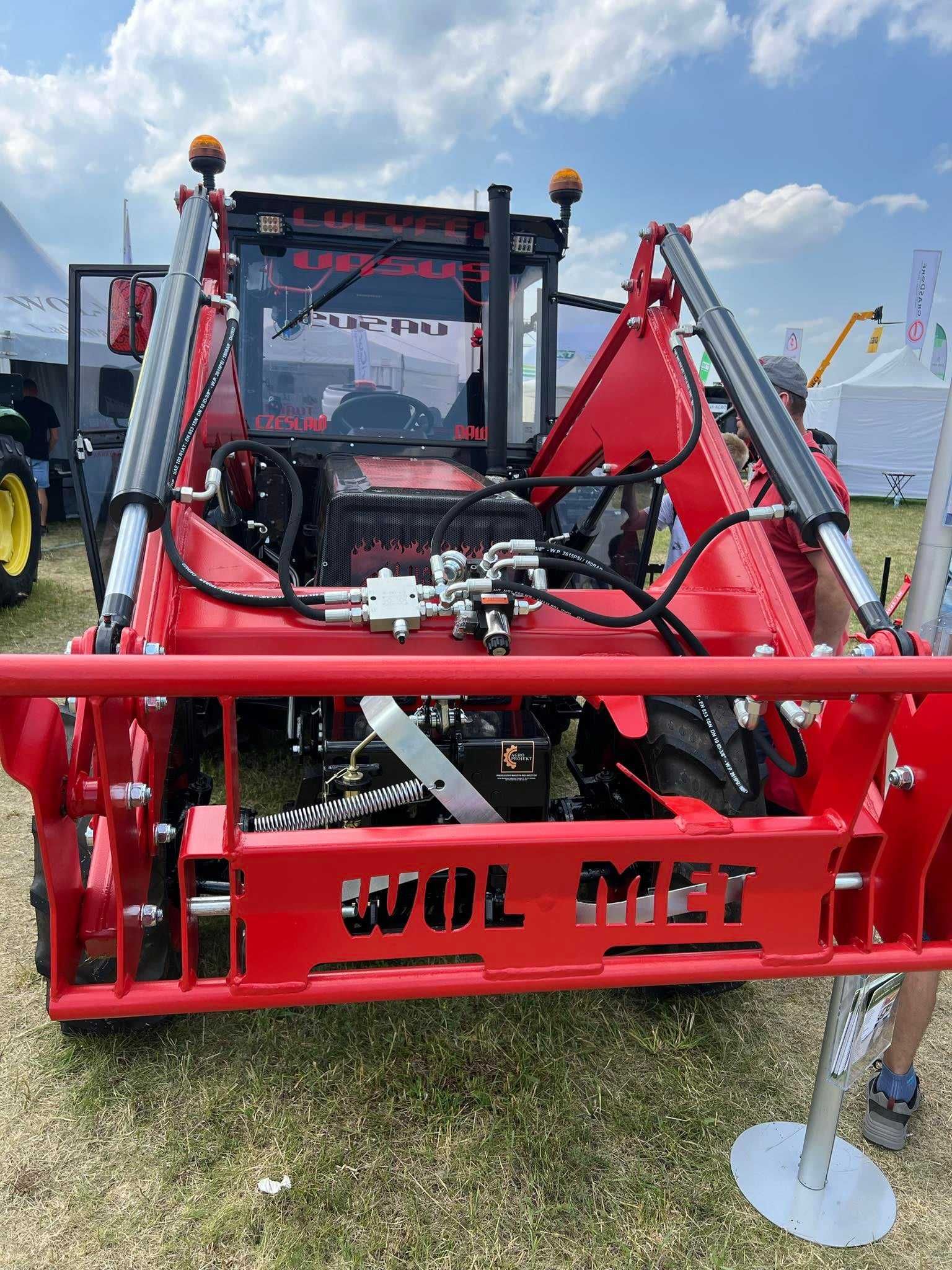 Ładowacz czołowy TUR-2BS samopoziomujący c360 c330 MTZ Zetor montaż