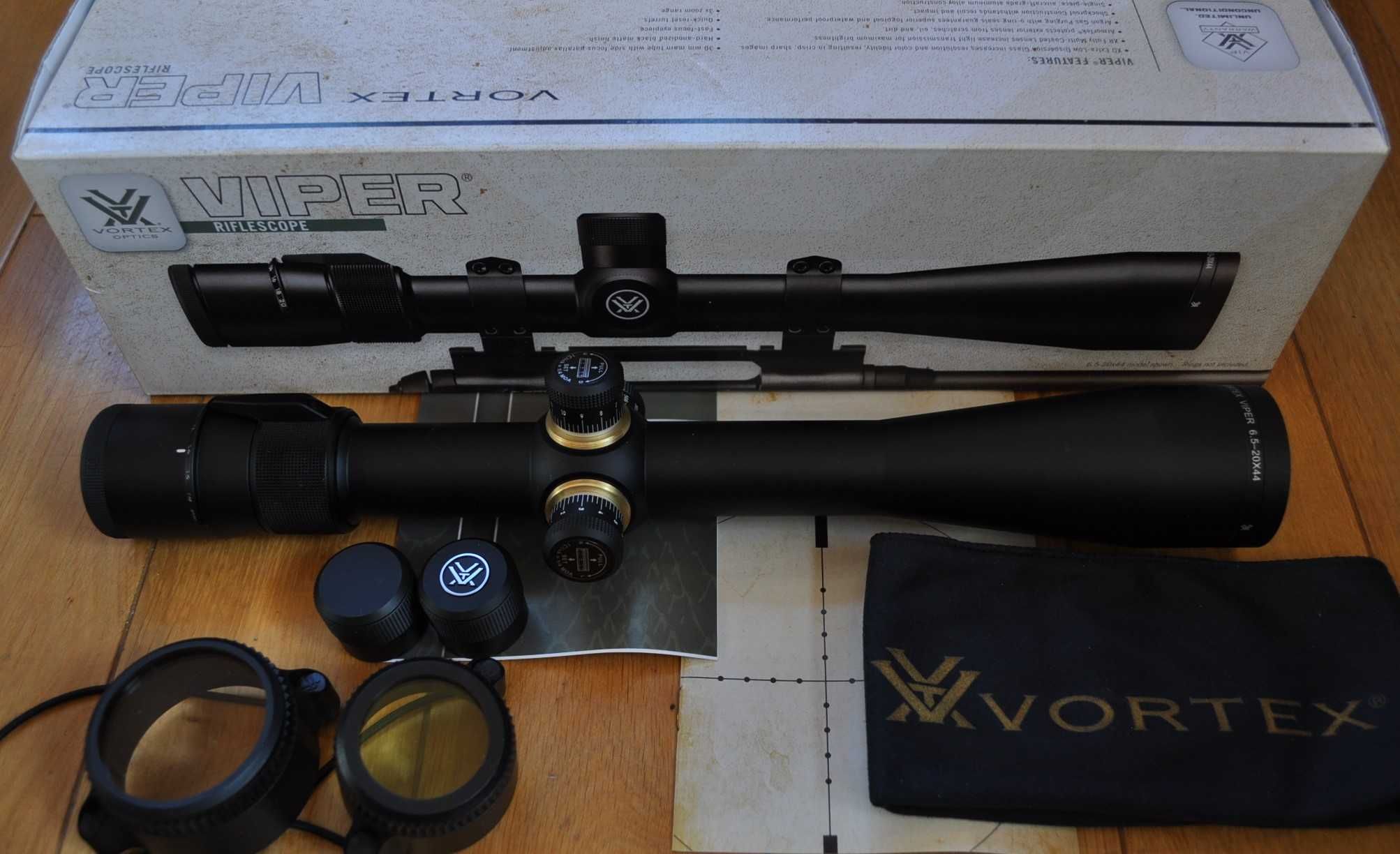 Vortex Viper VPR-M-05MD 6.5-20x44 Mil Dot taktyczna myśliwska luneta