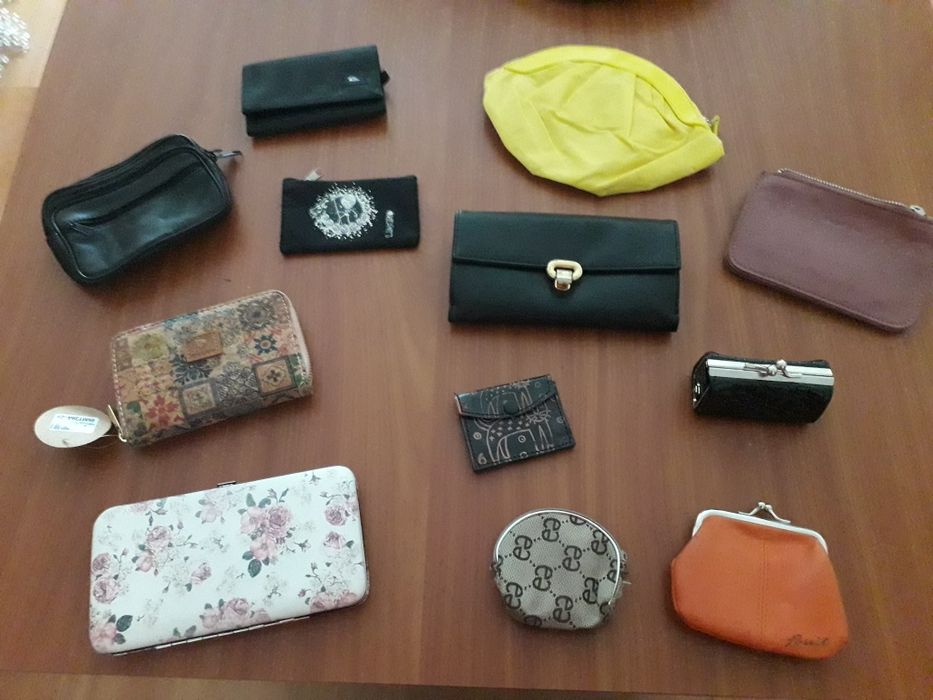 Carteiras/porta moedas homem/senhora