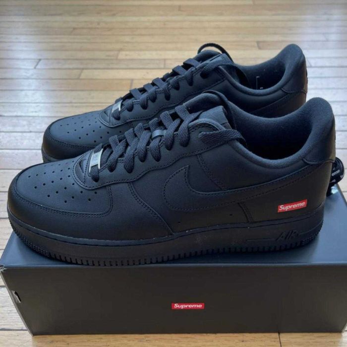 Nike Air Force 1 Low "Supreme Black" [EUR 43]