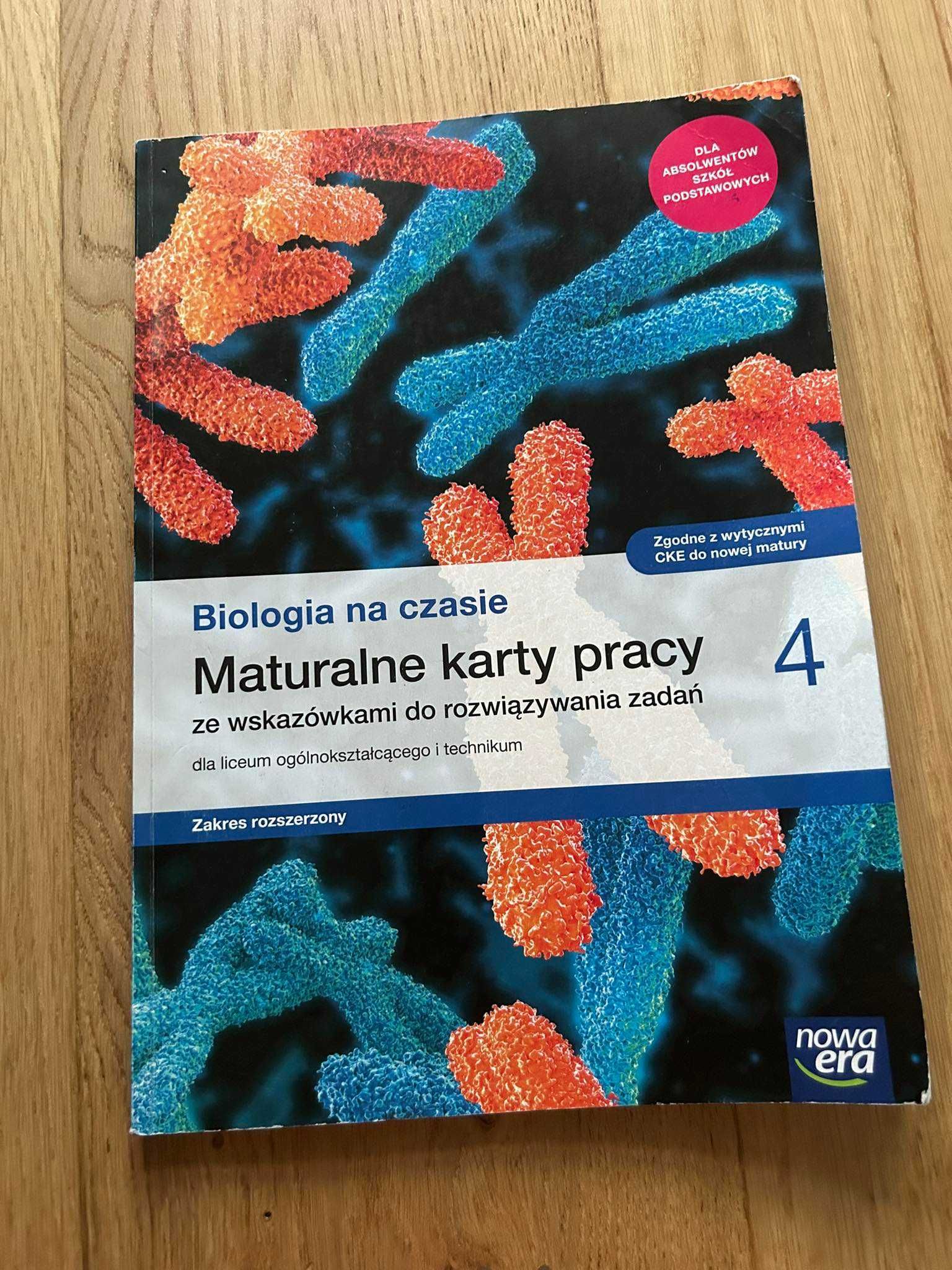 Biologia na czasie Maturalne karty pracy 4 zakres rozszerzony