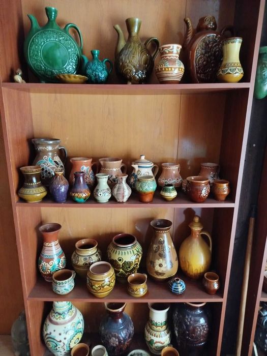 Васильківська майоліка,глек,,сонячний,,юсупова