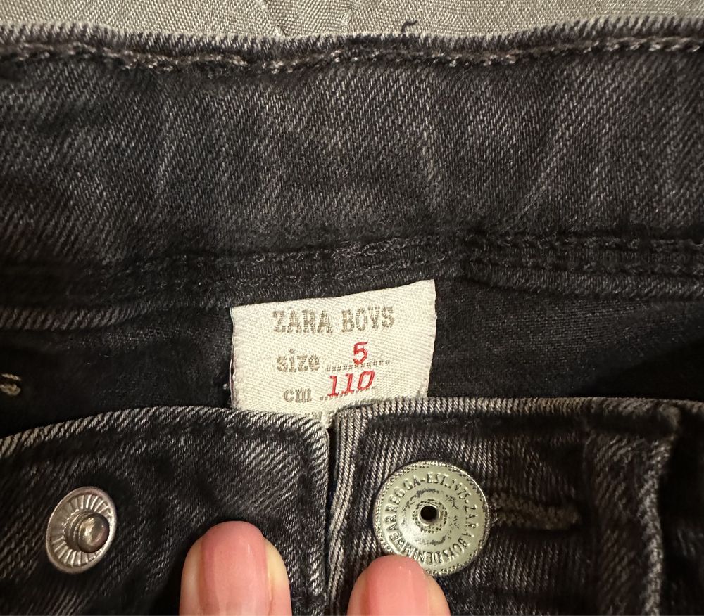 Zara premium denim, 5 років slim джинси