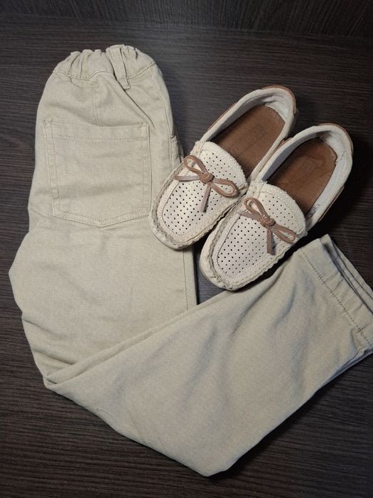 мокасини ZARA (натуральний замш)