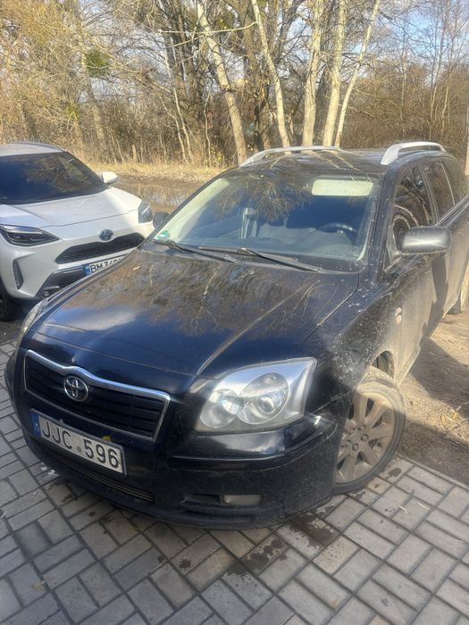 Разборка тойота авенсис T 25  2003 2.0 дизель механика