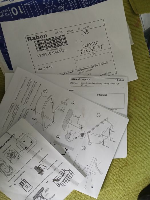 Nowa wanna Besco Avita 150x75 prawa