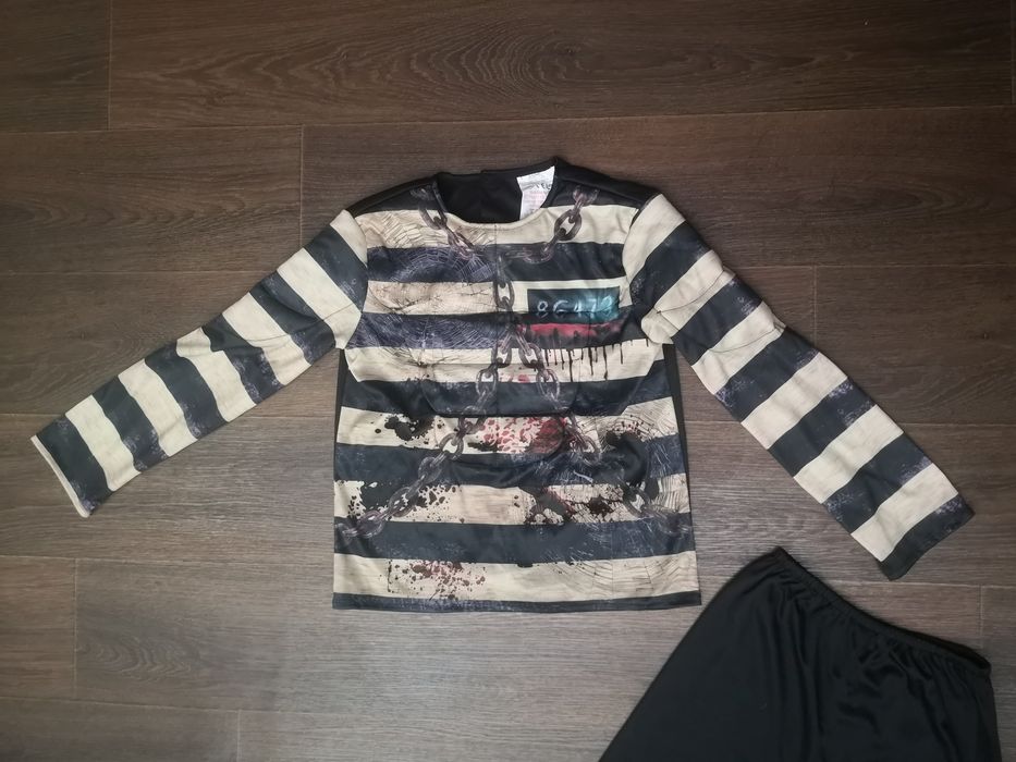 Карнавал маскарад костюм зомбі в крові 8 9 10 років в'язень хеловін