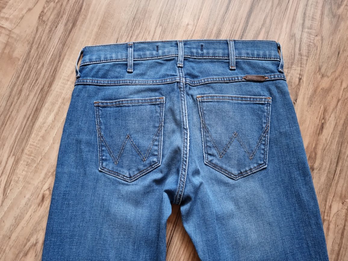 Spodnie jeans jeansy dżinsy długie Wrangler rXS W25L32