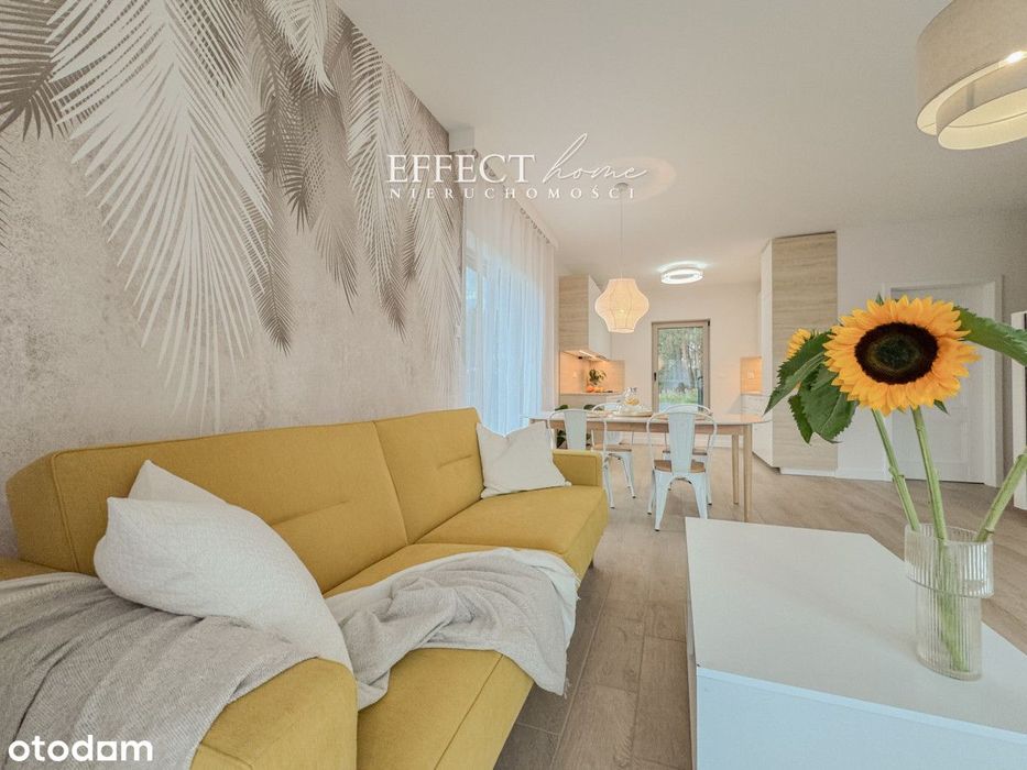 Nowy dom parterowy 86 m2 przy lesie