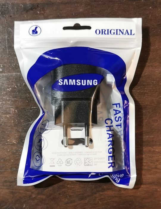 Ładowarka SAMSUNG 25W z kablem USB typ C do C 1m Czarna