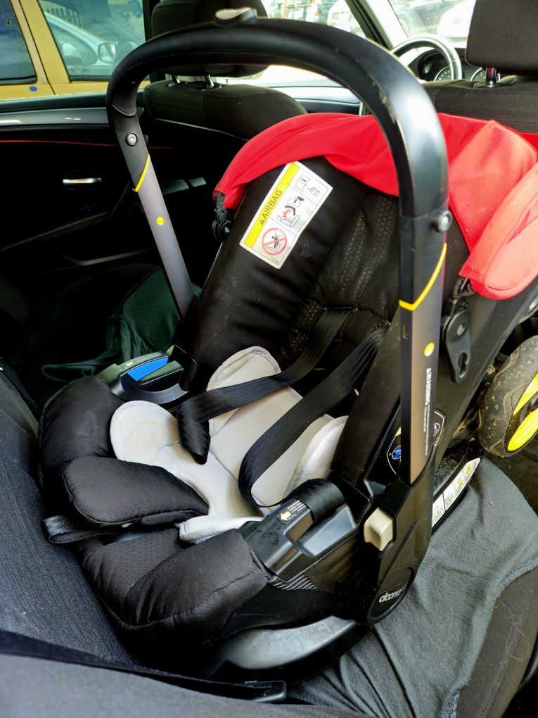 Fotelik wózek nosidlo doona z bazą isofix