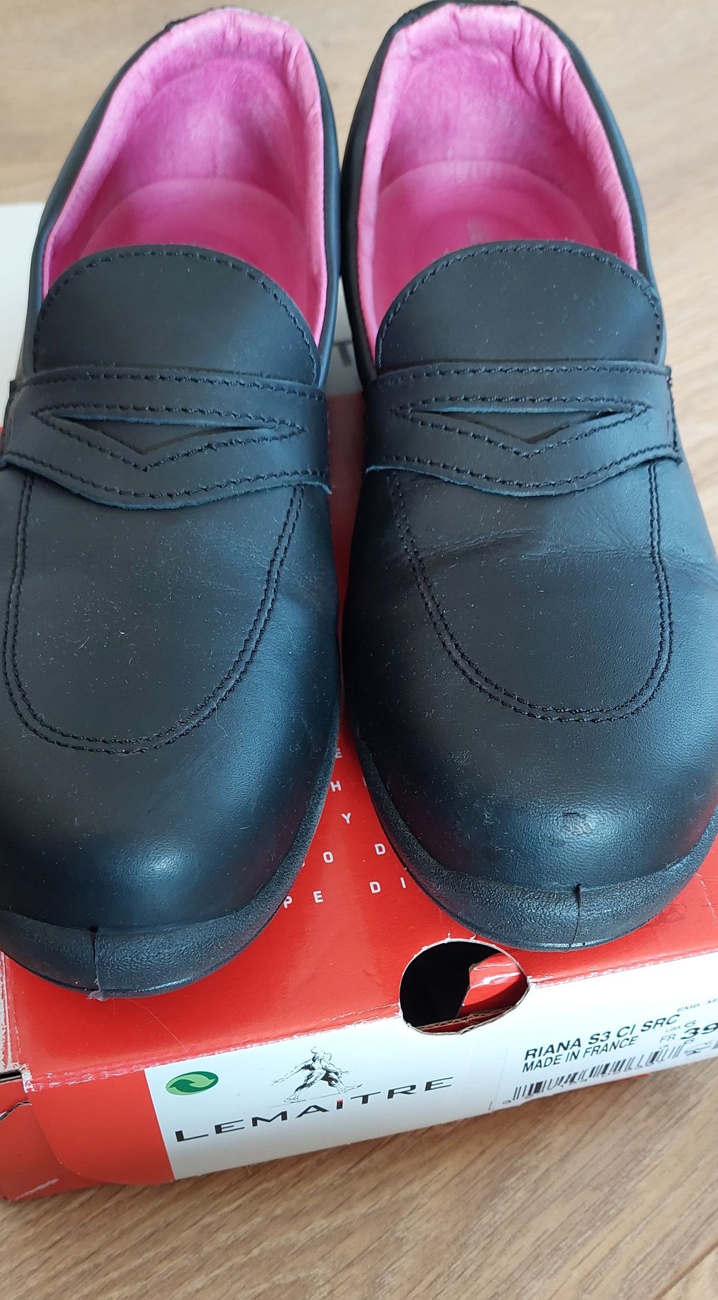Lemaitre Riana r.39 czarne buty robocze