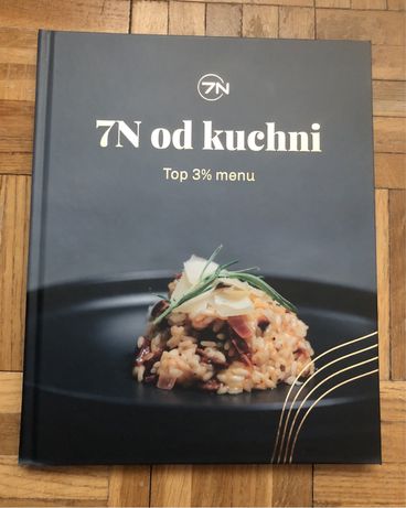 Książka kucharska 7N od kuchni top 3% menu