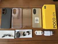 Xiaomi Poco c71 4/128 120цг+ПОДАРУНКИ 5200mAh androig 15 golg nfc