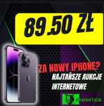 Nowy Iphone za grosze? Licytuj O 17:00 nowe produkty na ehanter.pl