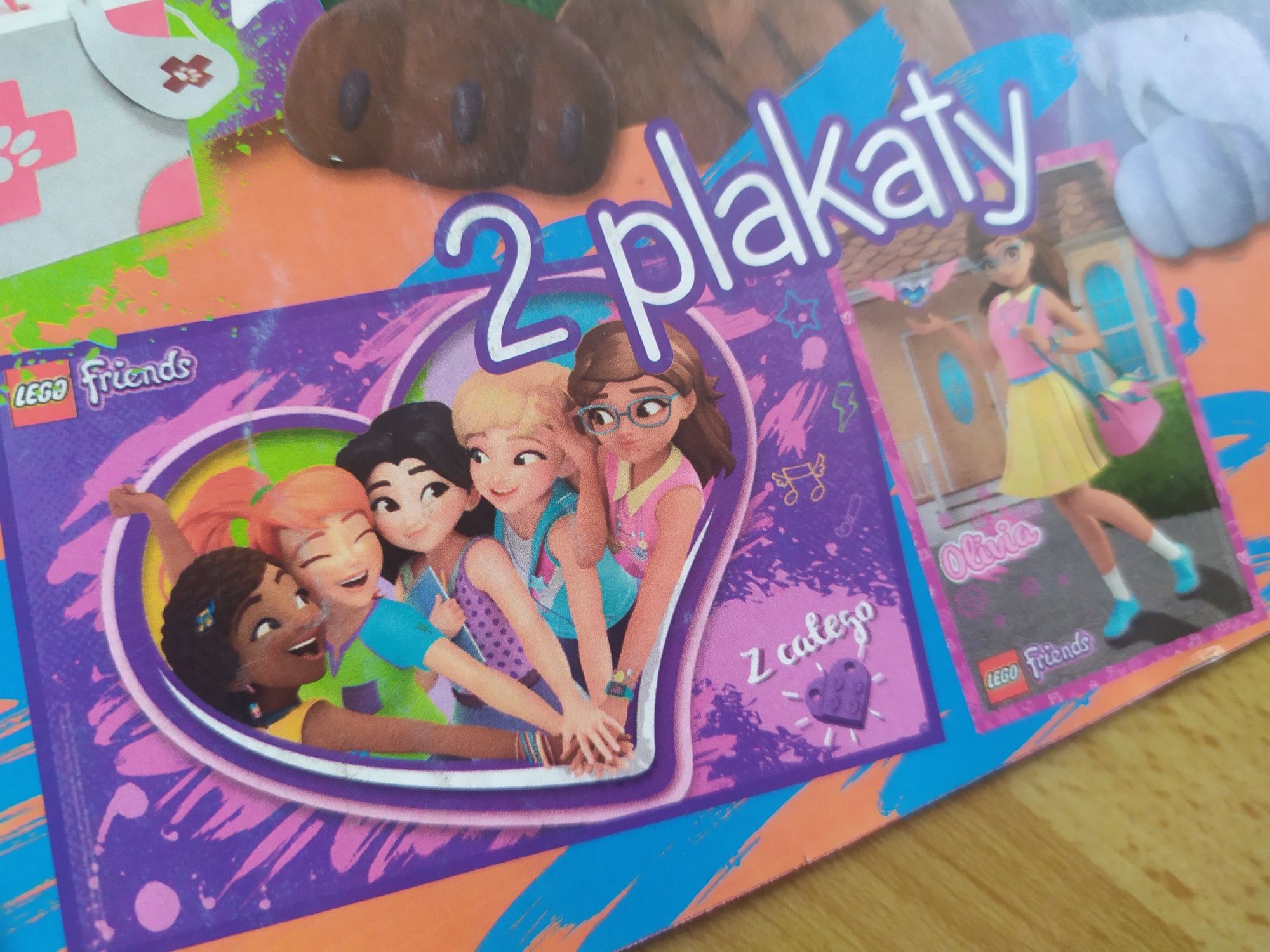 Gazetki gazetka Lego Friends 2sztuki 2018 rok