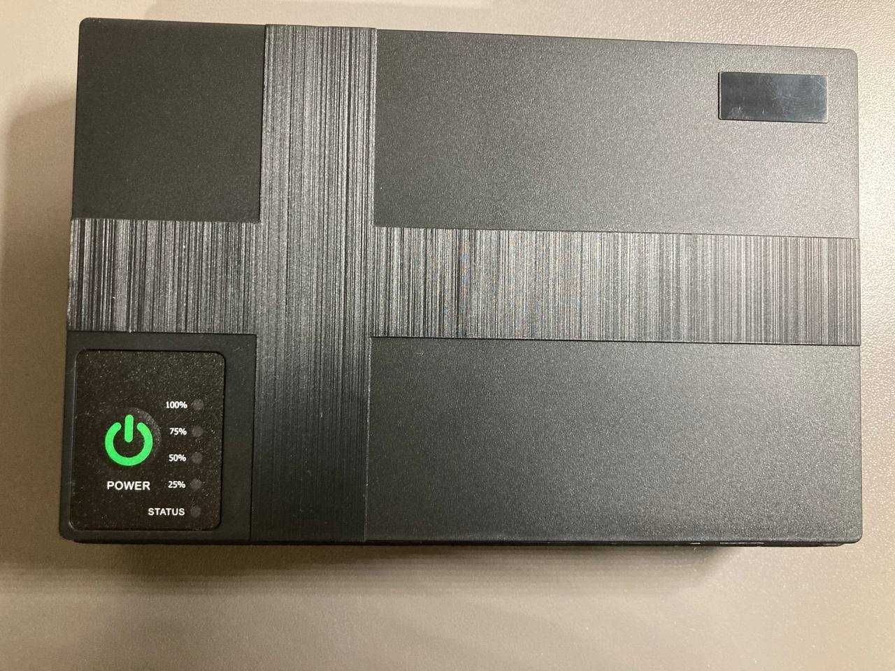 ДБЖ для маршрутизатора DC1018P DC UPS 10400 mAh Black