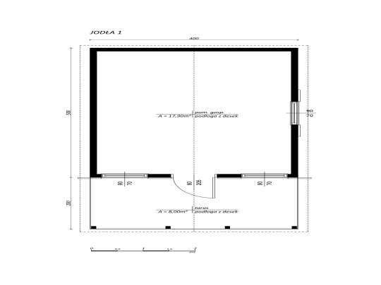 Domek,domki letniskowe,ogrodowe,drewniane,4x5+2m do 35m2