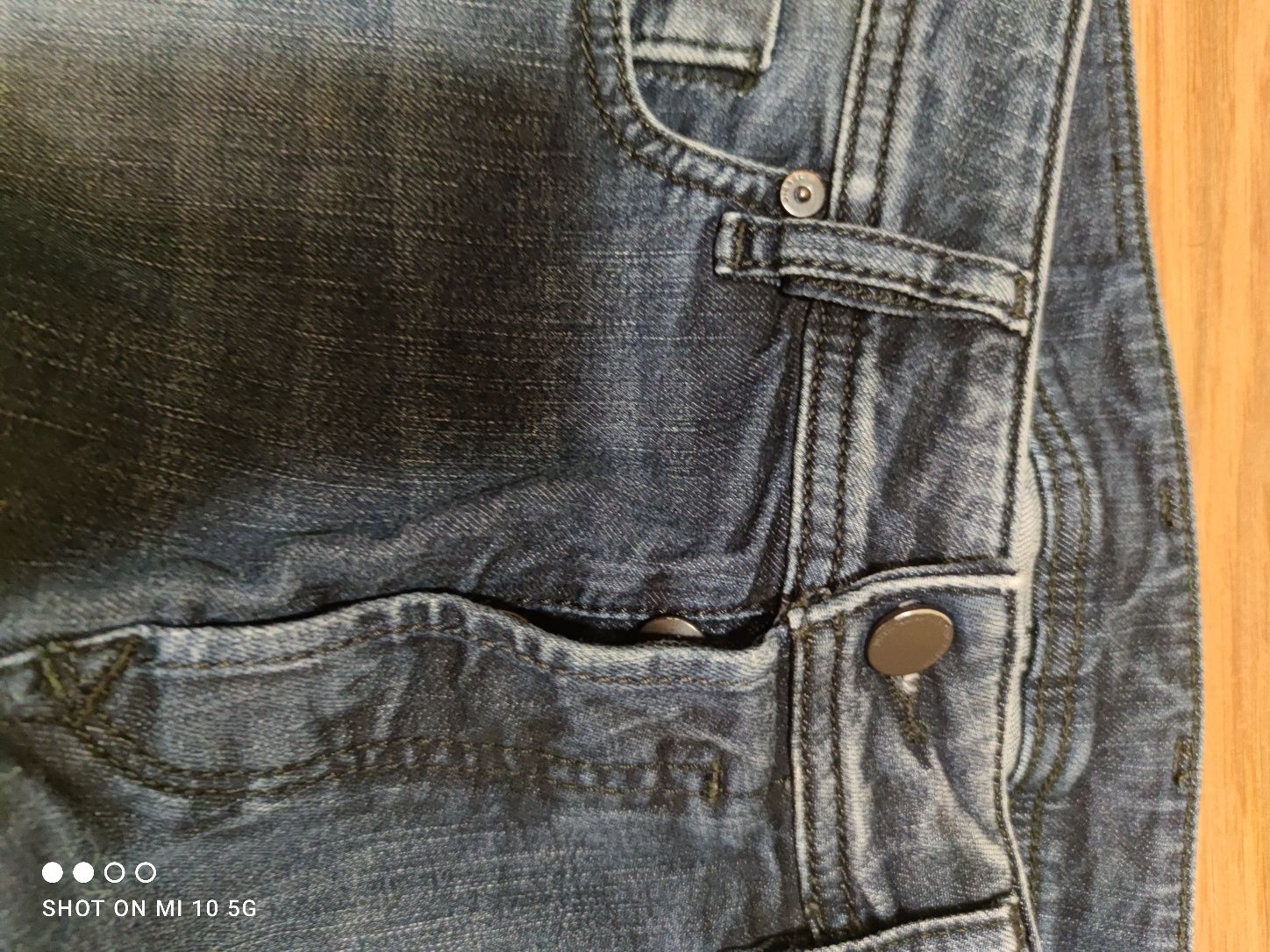 Diesel Sleenker jeansy przecierane Slim Skinny 28/30 granatowe damskie