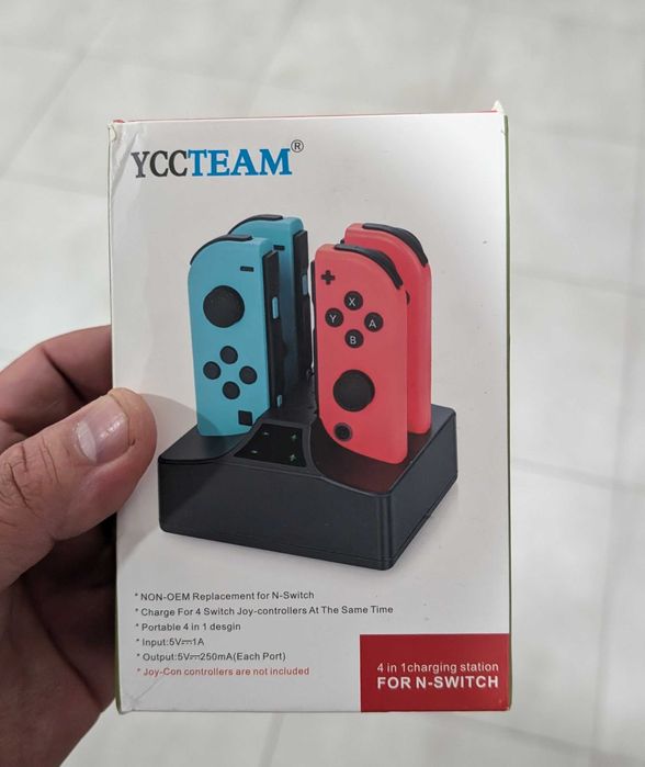 Зарядна док-станція Joy-Con для Switch модель YCC-SW002