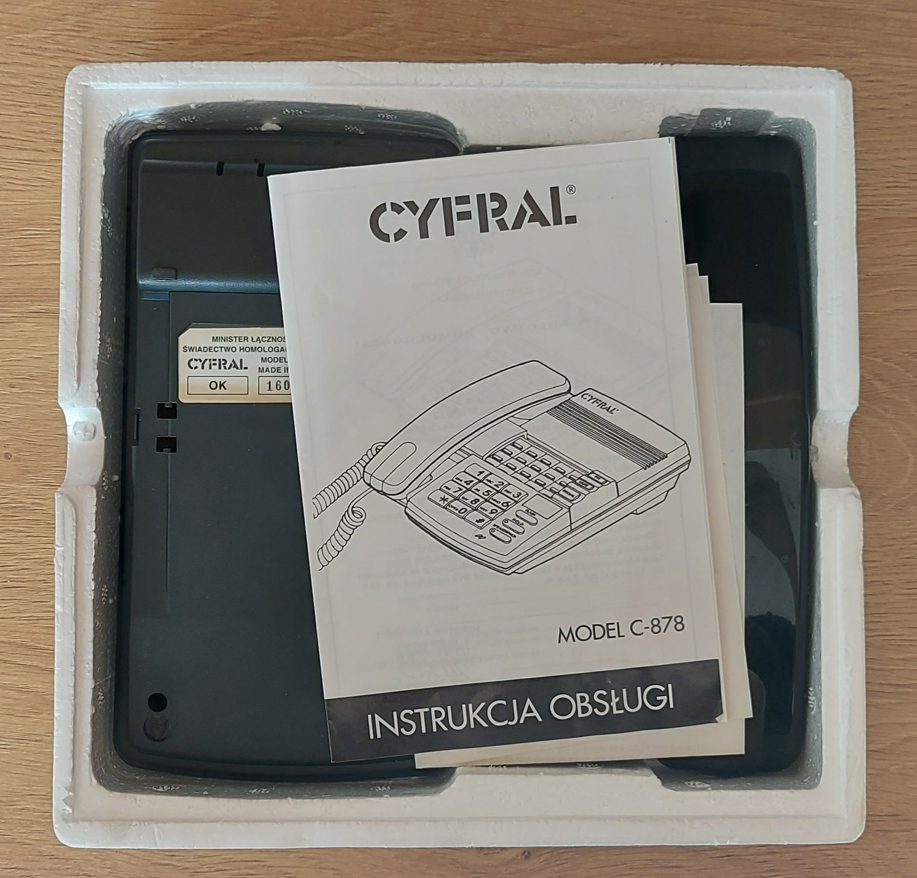 Cyfral C-878 telefon stacjonarny