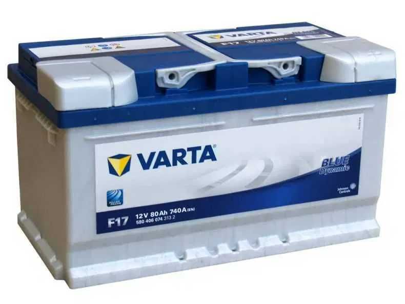 Akumulator VARTA Blue Dynamic F17 80Ah 740A EN