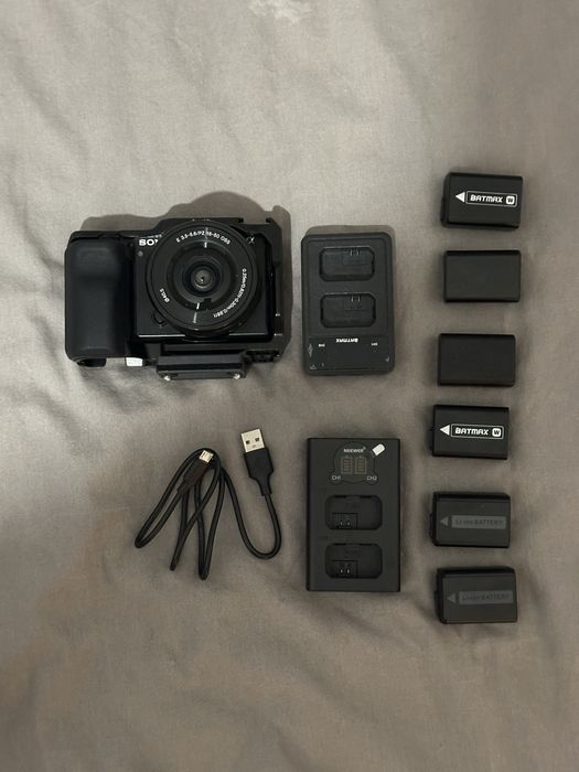 Sony ZVE10 + acessorios